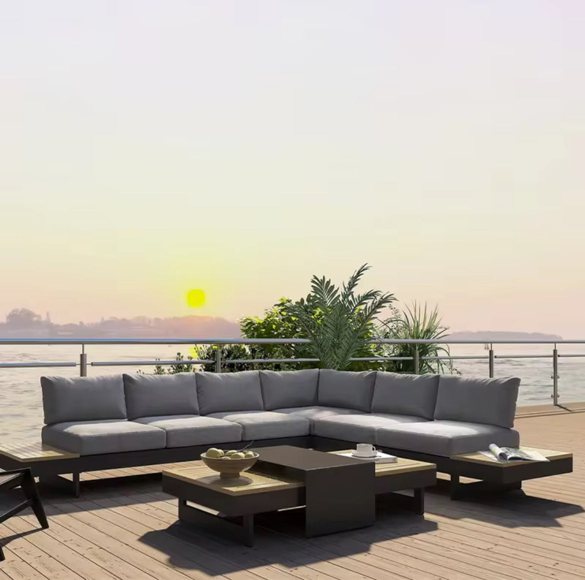 The Solis 6 Seat Modular Set