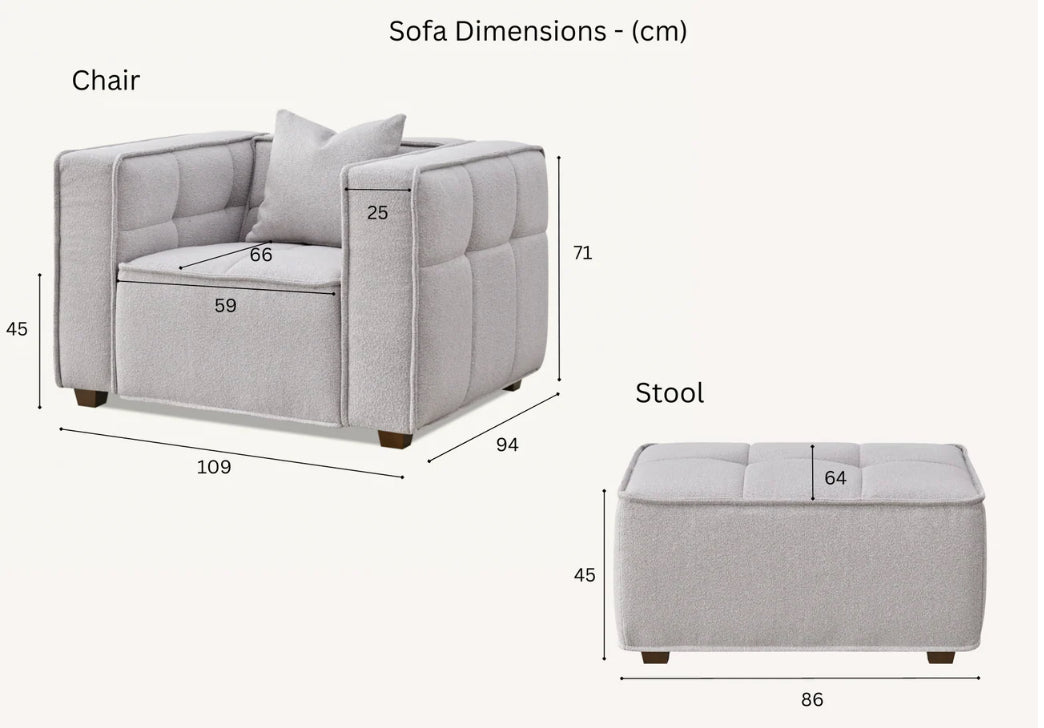 Murray Boucle Sofa & Chair