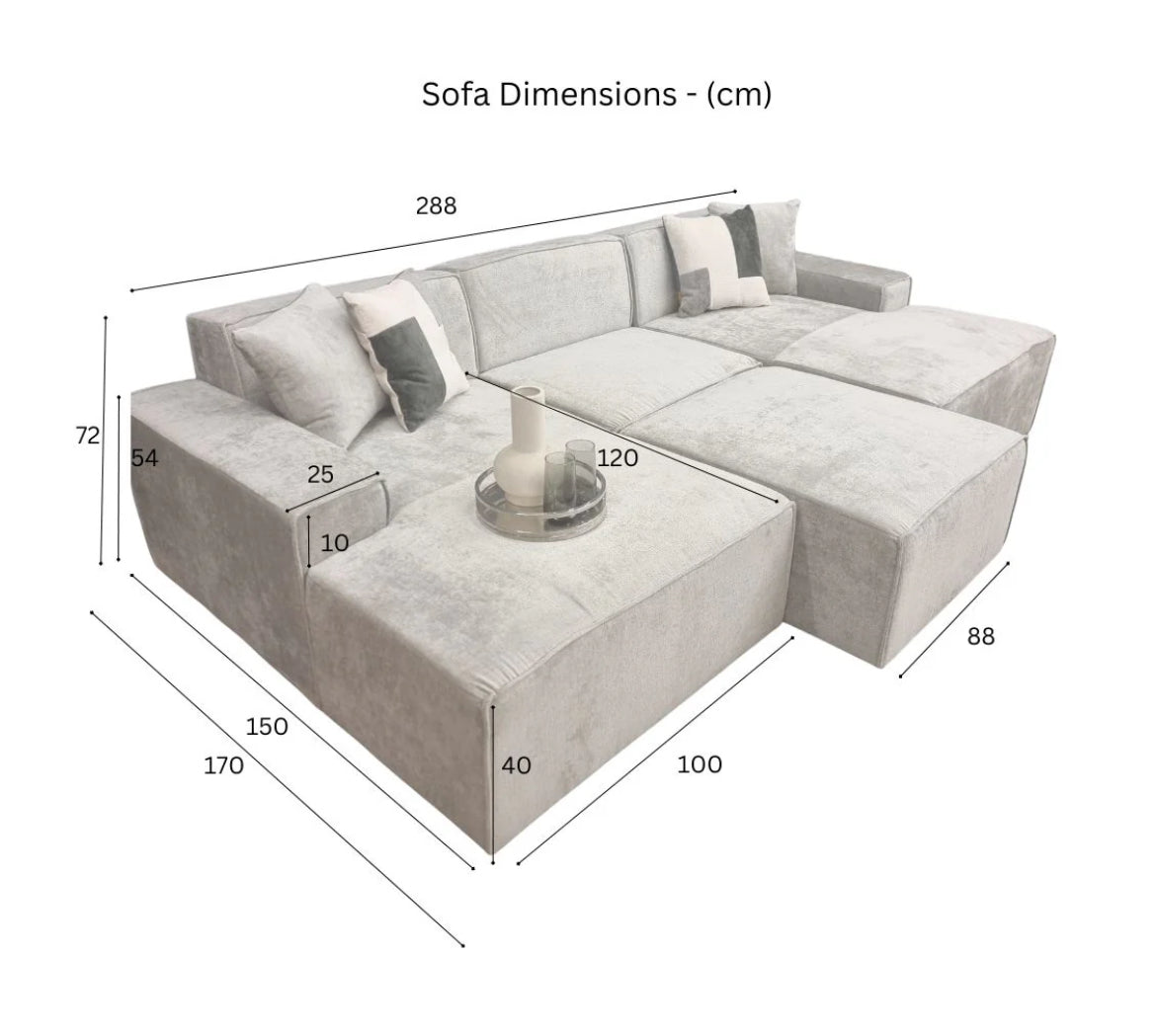 The Cinema Sofa - Free Footstool