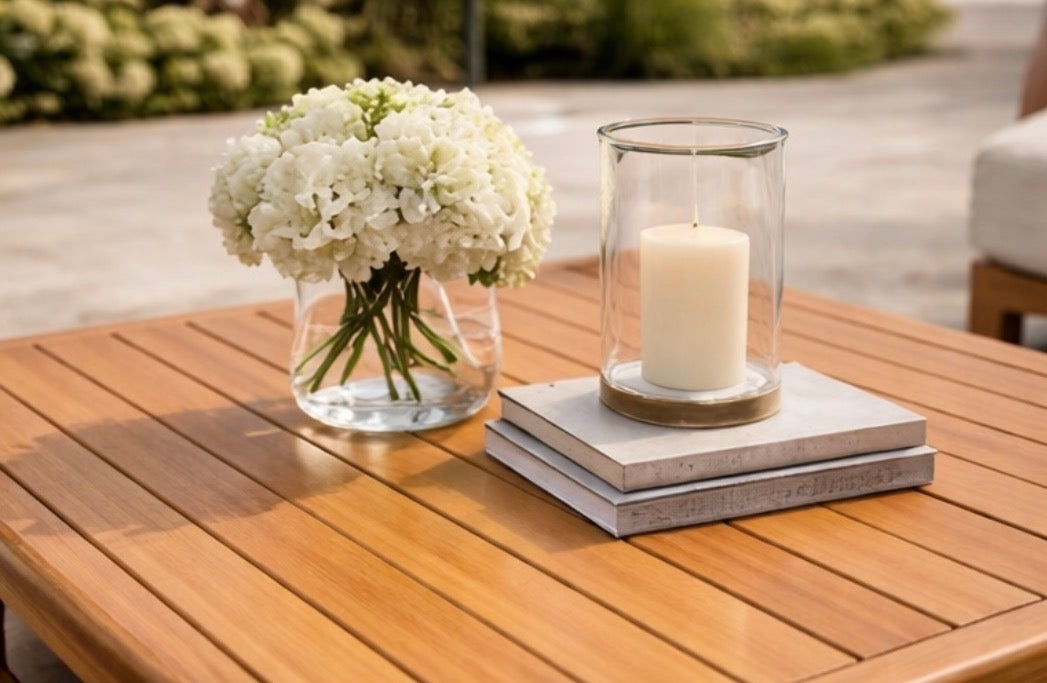 The Montauk Teak Lounge Set | Free Cover
