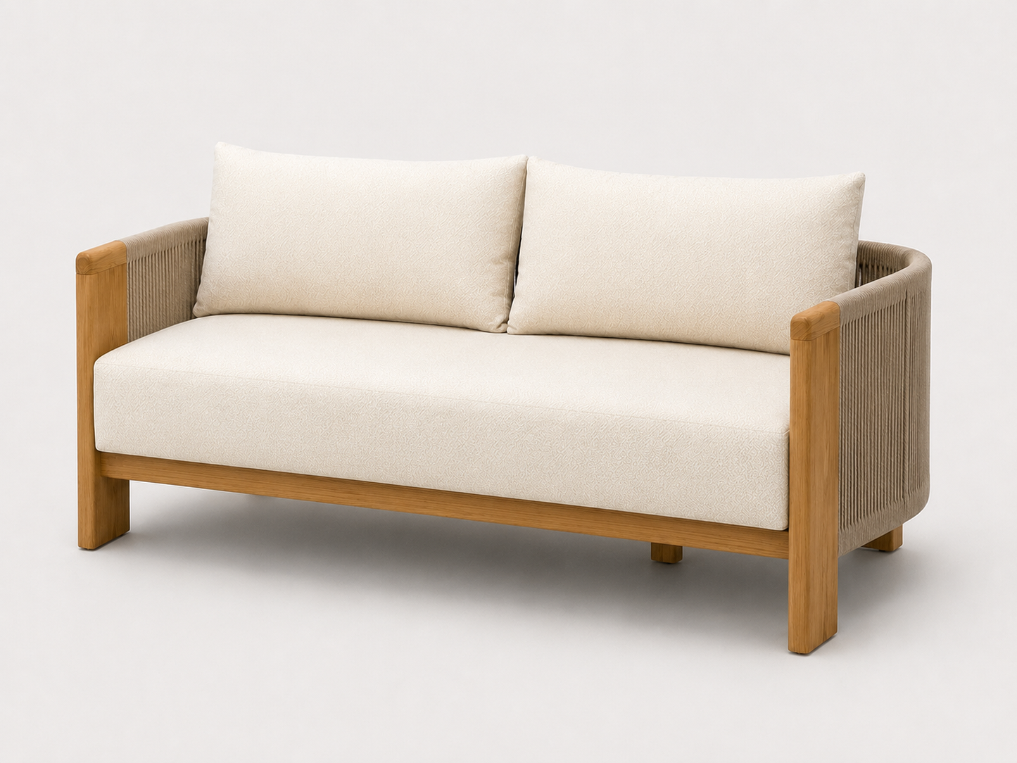 The Teak & Rope Lounge Set