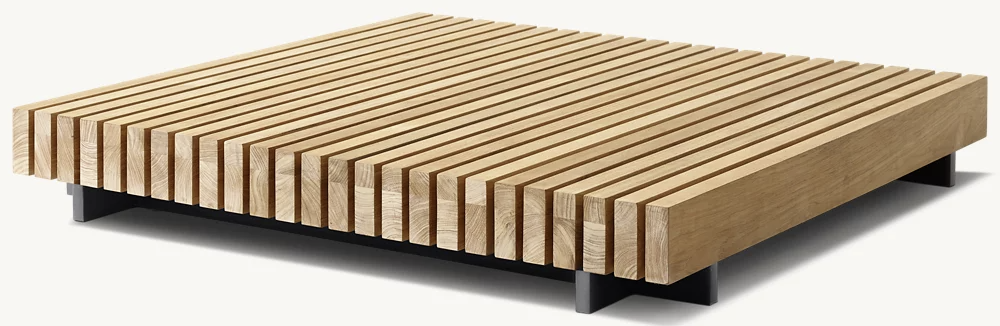 Cosmos Teak Square Coffee Table