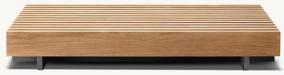 Cosmos Teak Rectangle Side Table