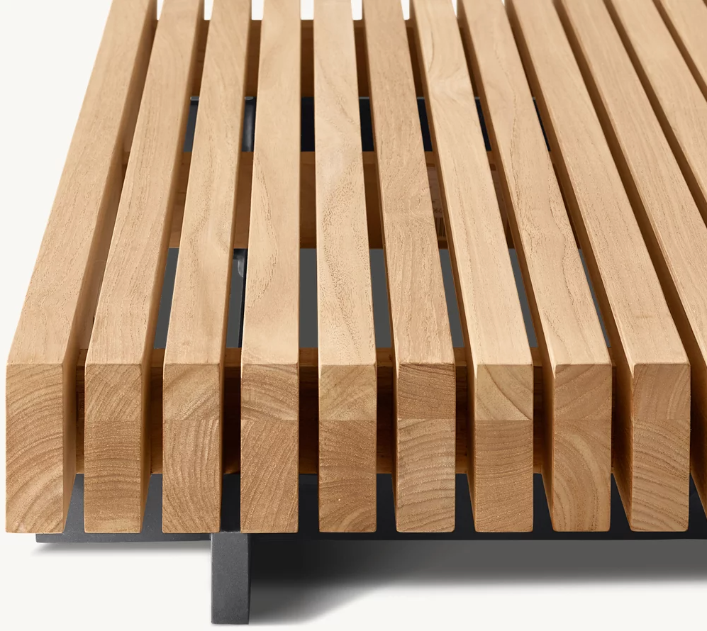Cosmos Teak Rectangle Side Table