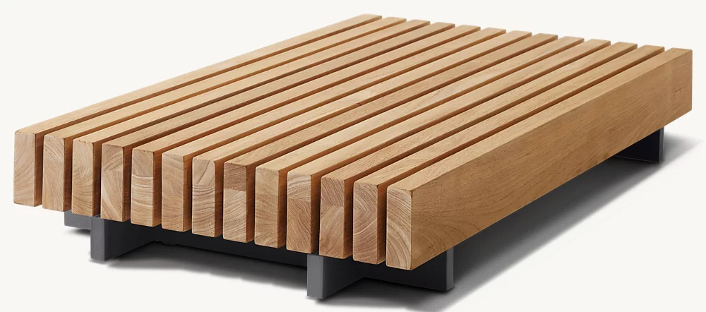 Cosmos Teak Rectangle Side Table