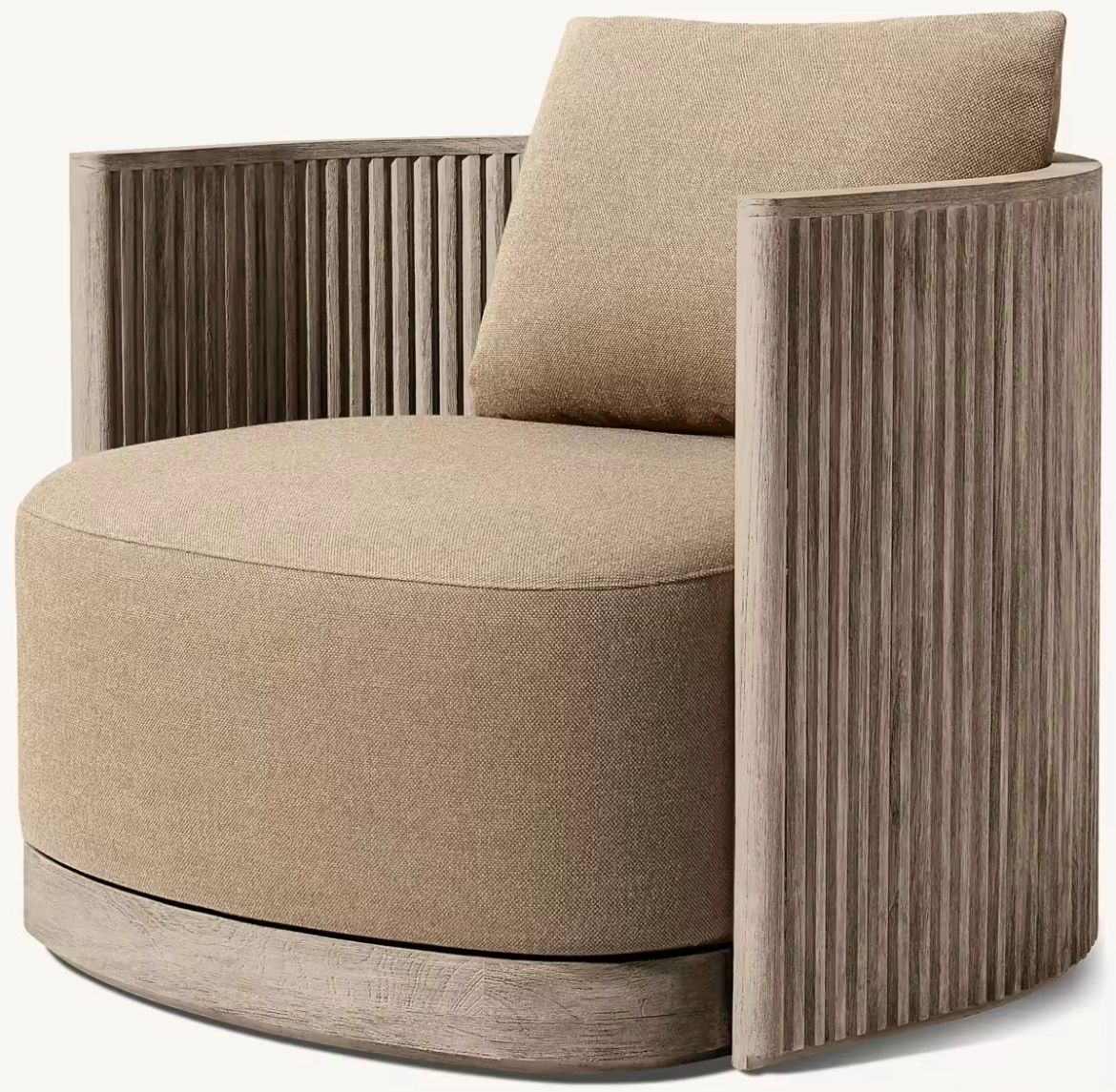 Juno Swivel Lounge Chair Teak - 30% off Code: JUNO30