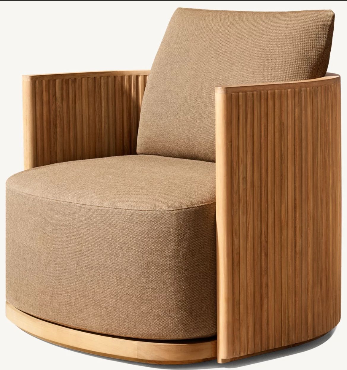 Juno Swivel Lounge Chair Teak - 30% off Code: JUNO30