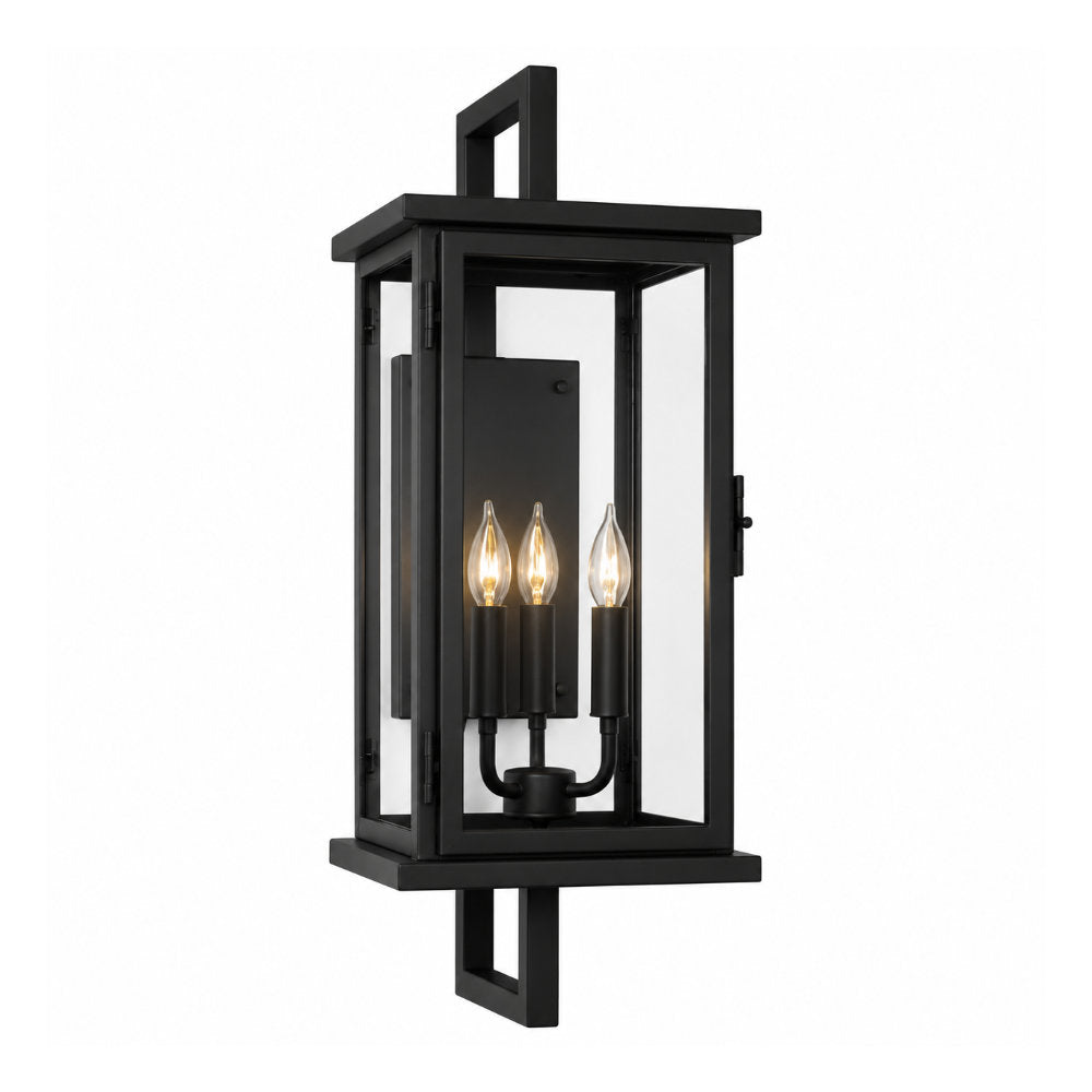 The Kensington Triple Outdoor Wall Lantern