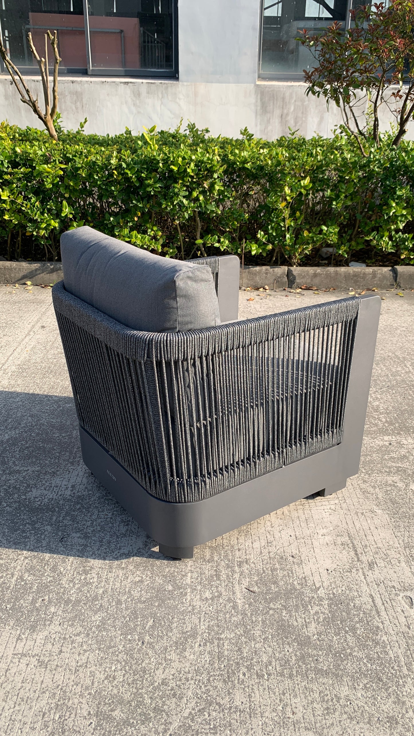 5 Seat Aluminium Rope Lounge Set