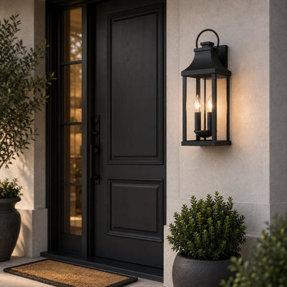 The Caversham Twin Outdoor Wall Lantern