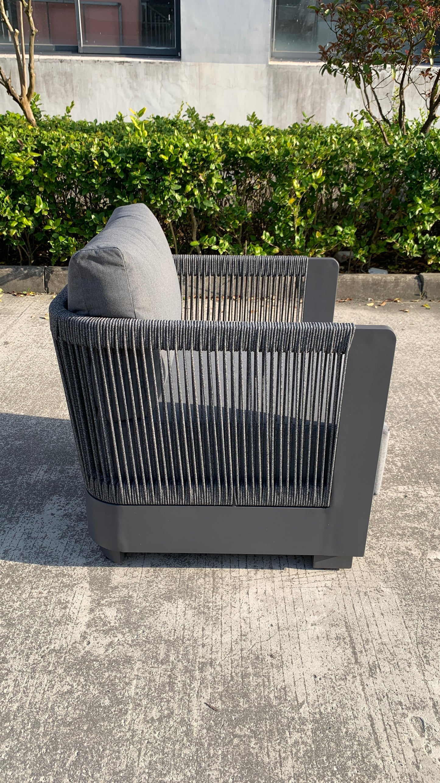 5 Seat Aluminium Rope Lounge Set