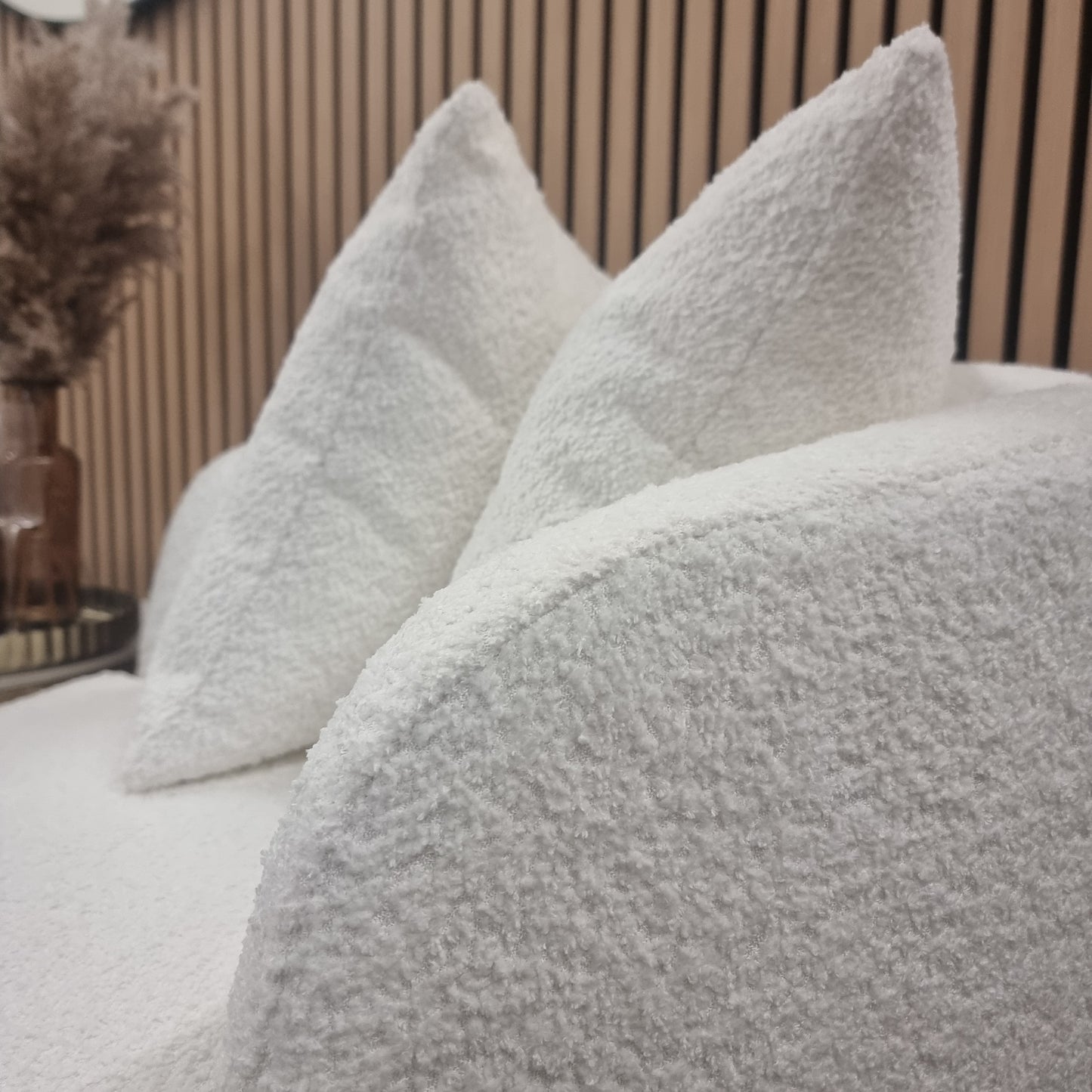 Teddy Boucle Snuggle Chair