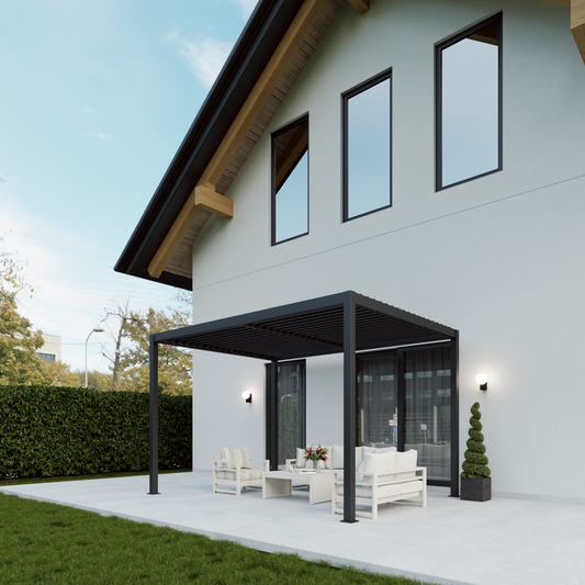 Rhea 4 x 3m Pergola - LED Included