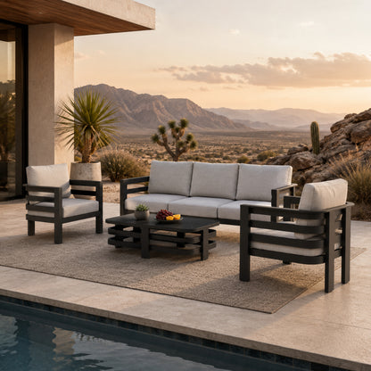 Andros 5 Seat Lounge Set