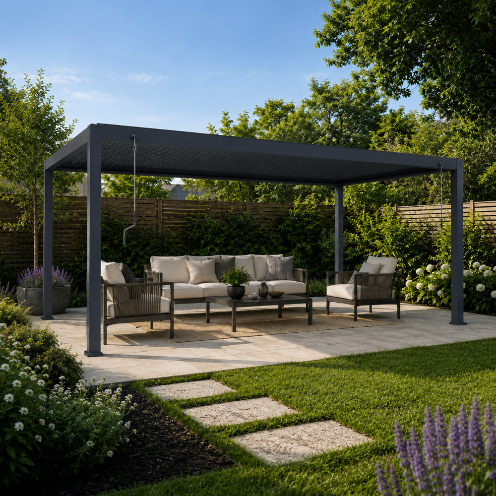 The Hampton Row Premium Pergola