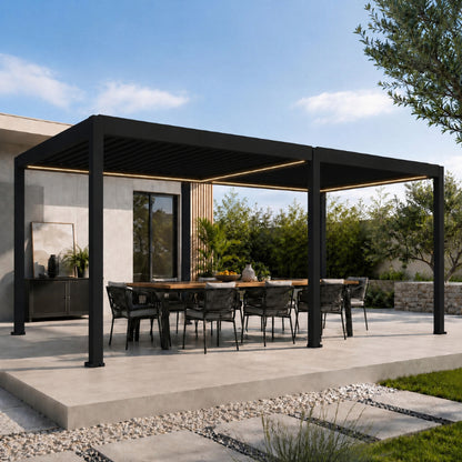 The Hampton Row Premium Pergola