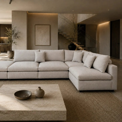 Blanco 5 Piece Modular Sofa