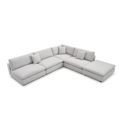Blanco 5 Piece Modular Sofa