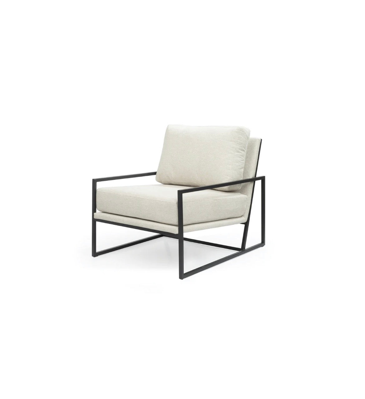 Newell Lounge Chair - Avery Velour Cream