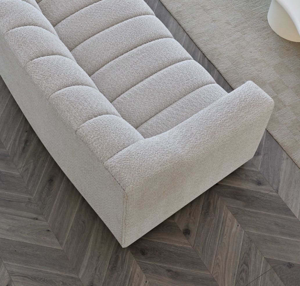 Astoria 3 Seat Boucle Cream