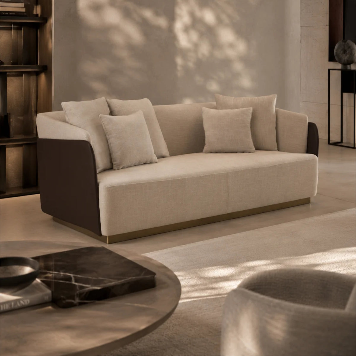 Gemma 4-Seater Sofa - Olive