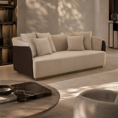 Gemma 4-Seater Sofa - Olive
