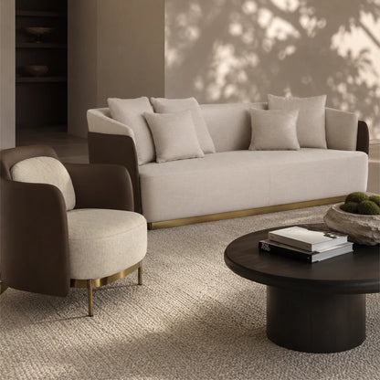 Gemma 4-Seater Sofa - Olive