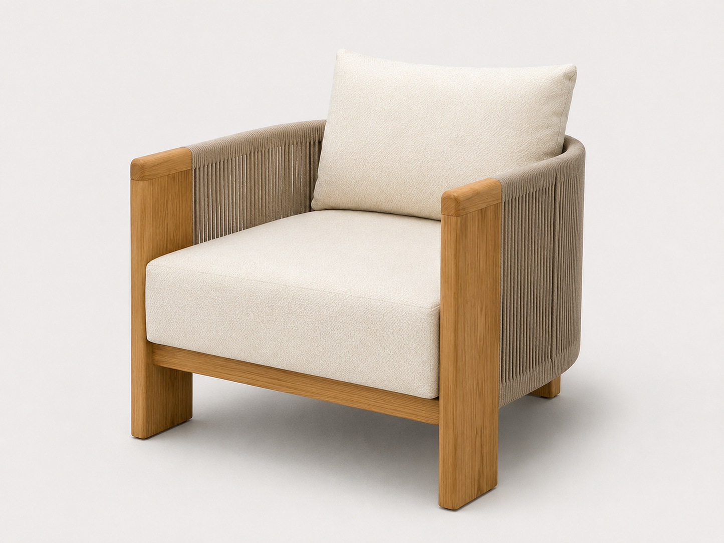 The Teak & Rope Lounge Set