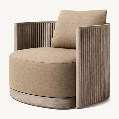 Juno Swivel Lounge Chair Teak