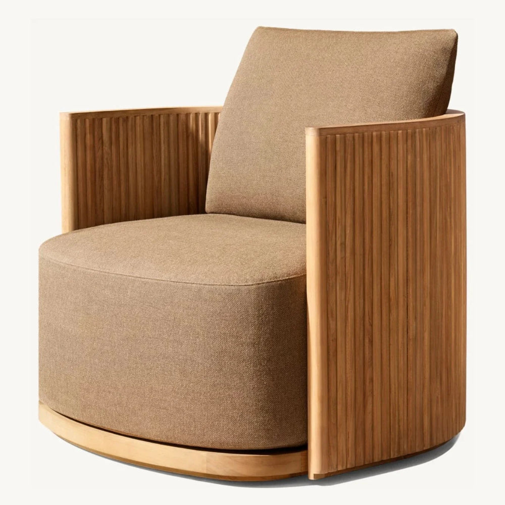 Juno Swivel Lounge Chair Teak