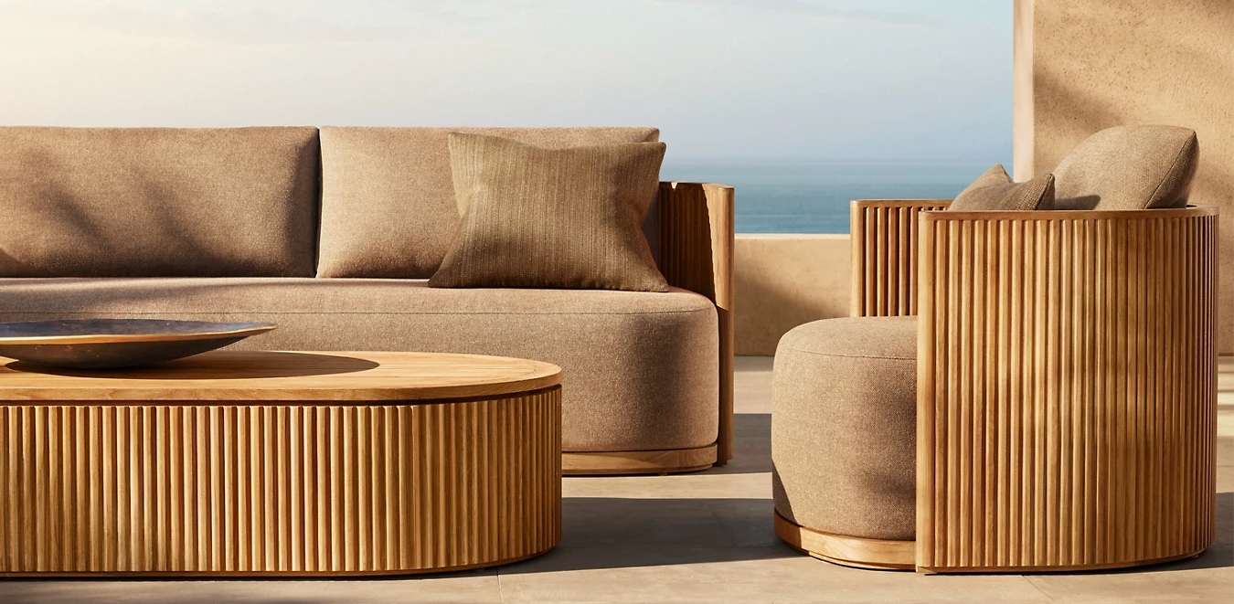 Juno Swivel Lounge Chair Teak - 30% off Code: JUNO30