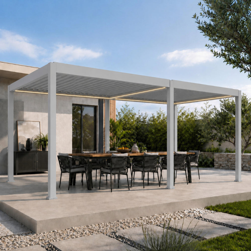 The Hampton Row Premium Pergola