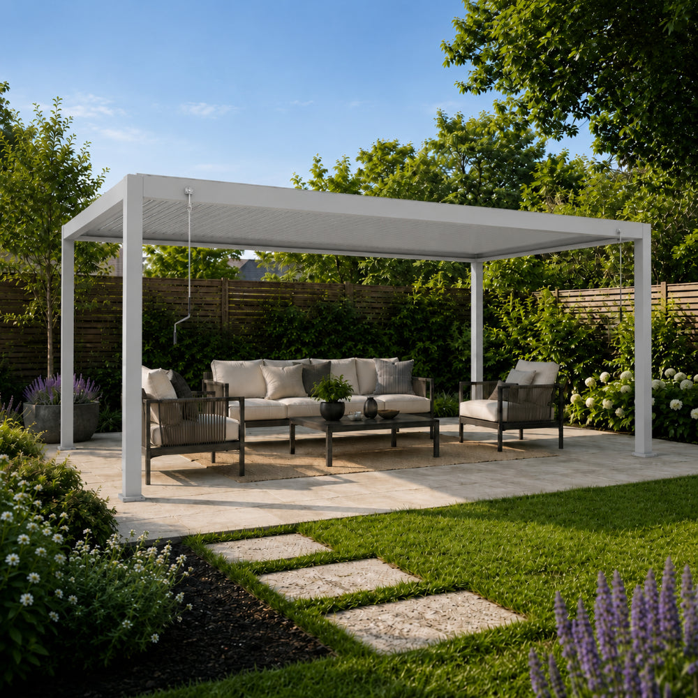 The Hampton Row Premium Pergola