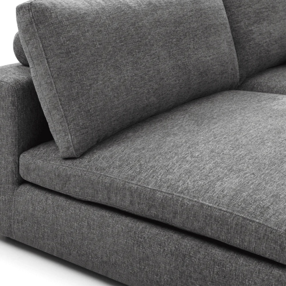 Blanco 5 Piece Modular Sofa - Charcoal