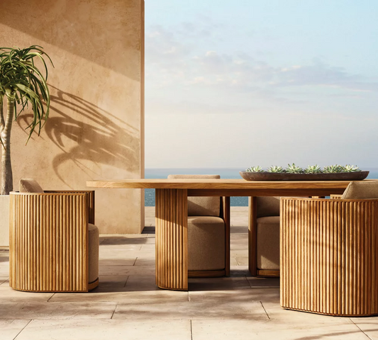 Juno Open-Base Dining Armchair