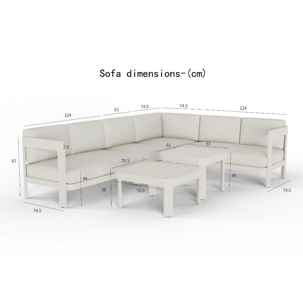 Sofia 8 Seat Corner Set