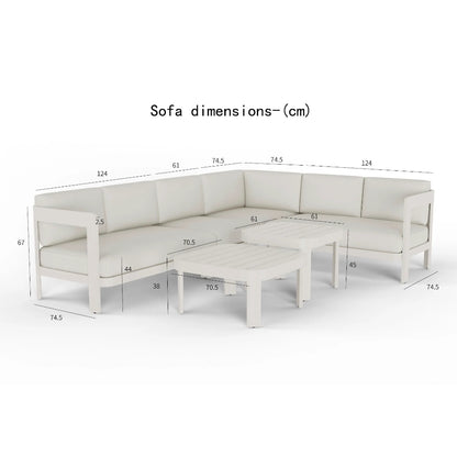 Sofia 8 Seat Corner Set