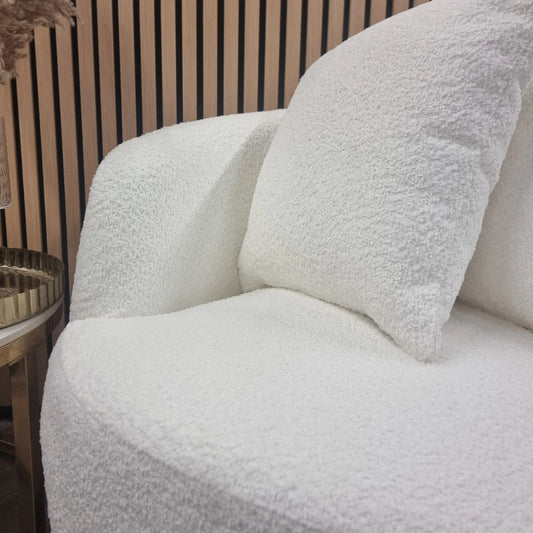 Teddy Boucle Snuggle Chair