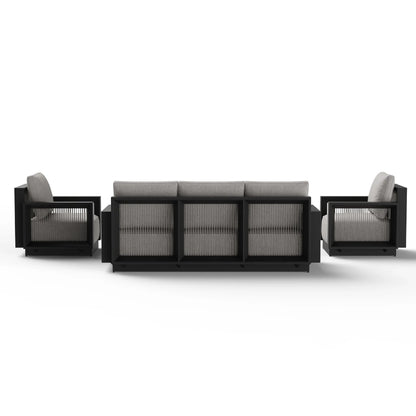 Verona 5 Seat Aluminium Lounge Set