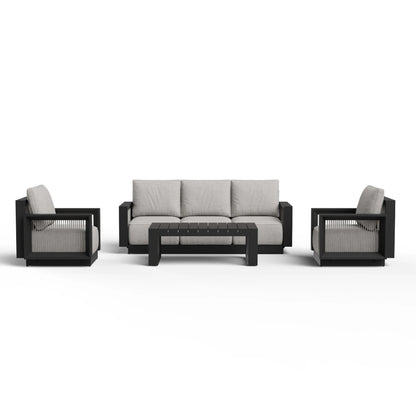 Verona 5 Seat Aluminium Lounge Set