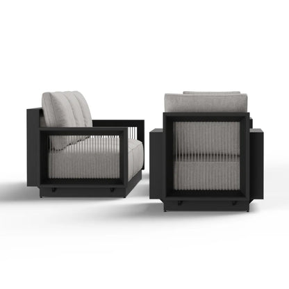 Verona 5 Seat Aluminium Lounge Set