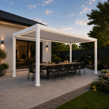 The Hampton Row Premium Pergola