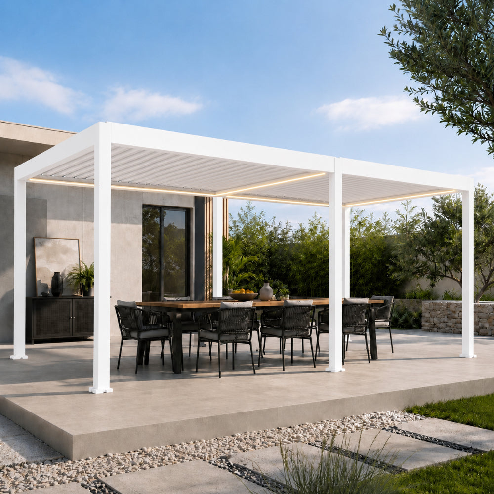 The Hampton Row Premium Pergola