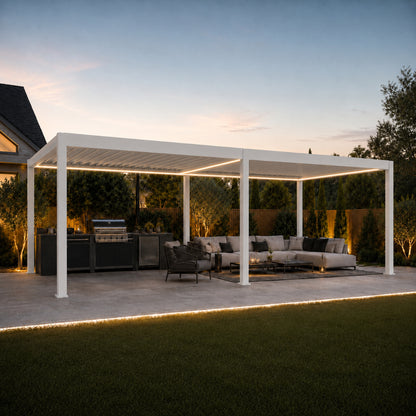 The Hampton Row Premium Pergola