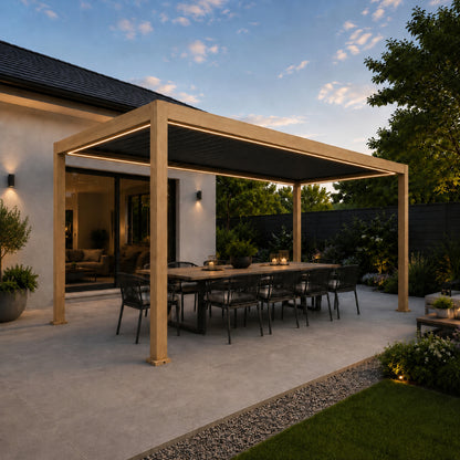 The Hampton Row Premium Pergola