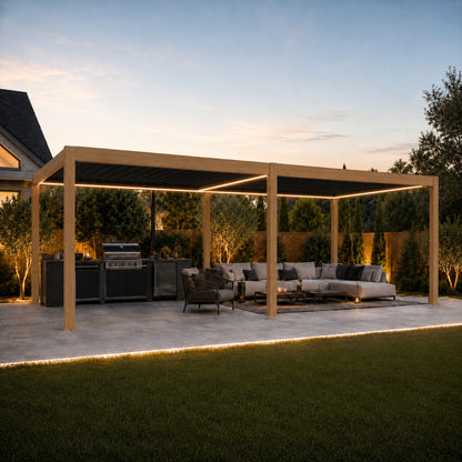 The Hampton Row Premium Pergola