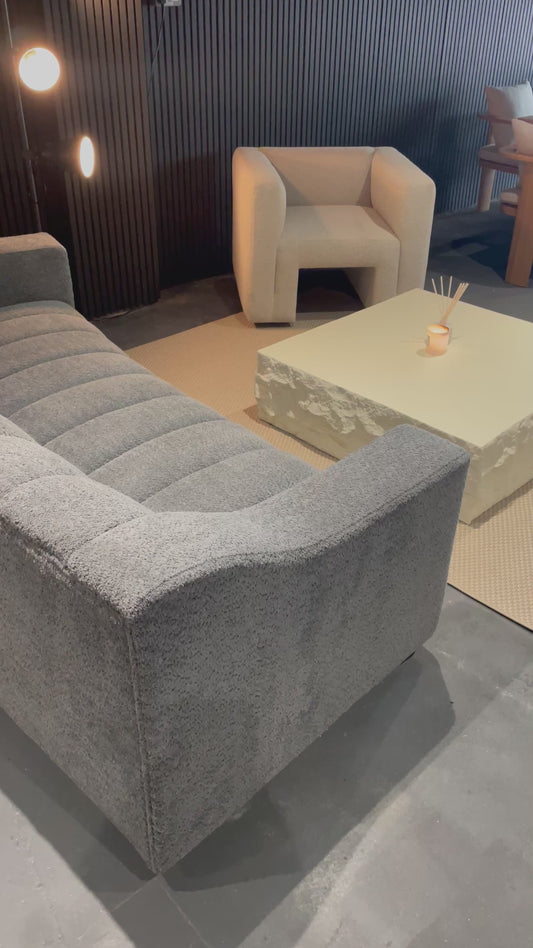 Astoria 3 Seat Boucle Cream