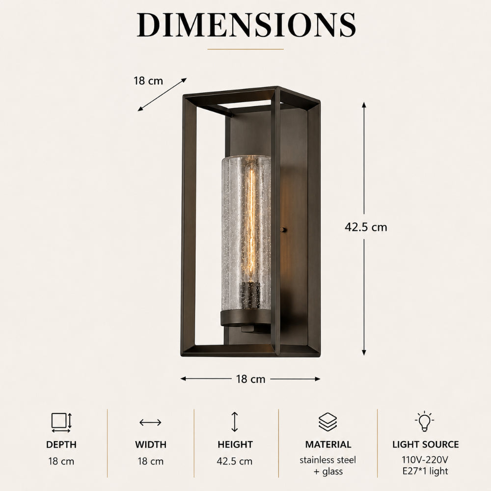 The Belgrave Outdoor Wall Lantern
